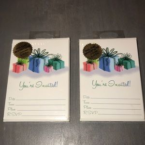Holiday invitations (2 pack)